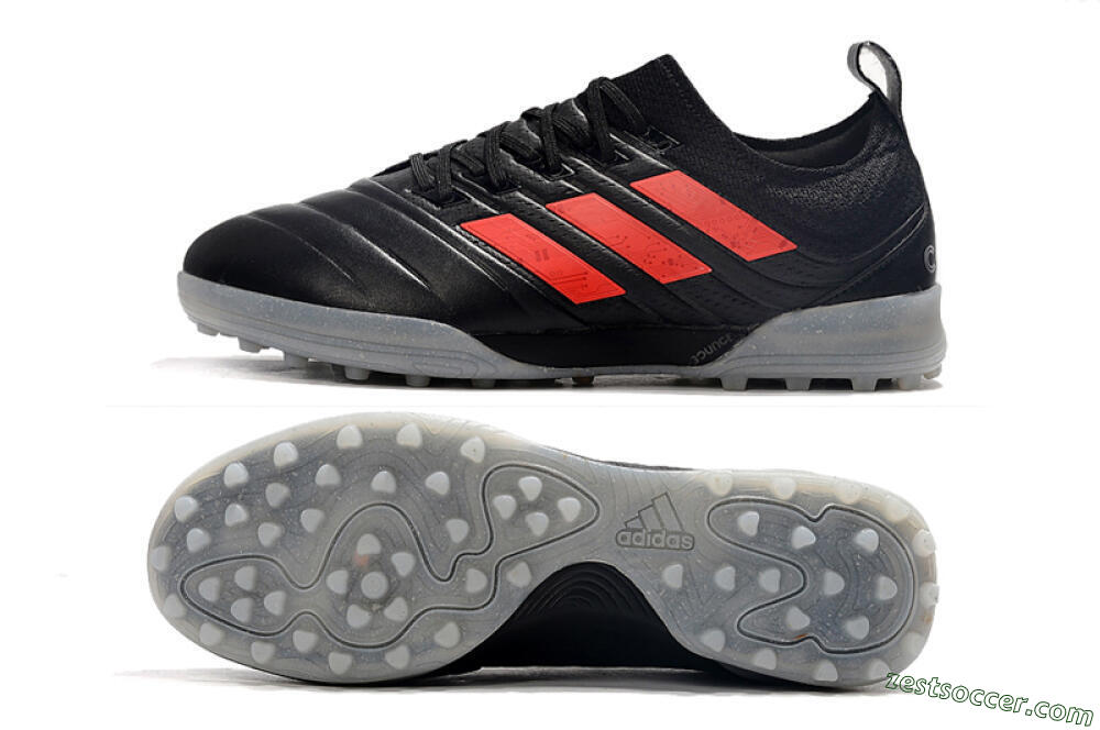 Adidas Copa Tango 20.1 TF Low-Tops Soccer Shoes - Black/Red 1