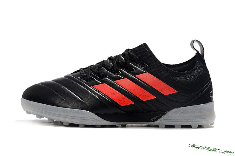 Adidas Copa Tango 20.1 TF Low-Tops Soccer Shoes - Black/Red 2