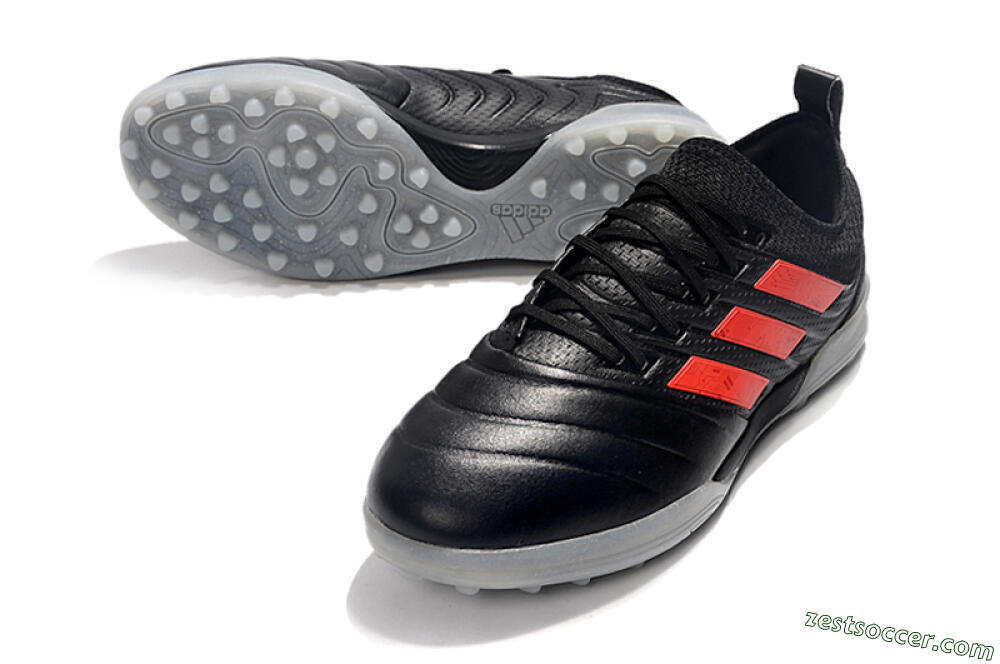 Adidas Copa Tango 20.1 TF Low-Tops Soccer Shoes - Black/Red 3