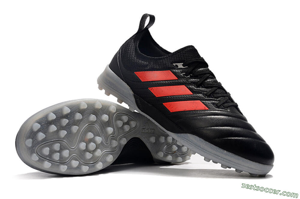Adidas Copa Tango 20.1 TF Low-Tops Soccer Shoes - Black/Red 4