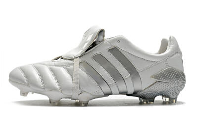 Adidas Predator 20+ Mutator Mania Tormentor FG Low-Tops Soccer Cleats - White/Silver
