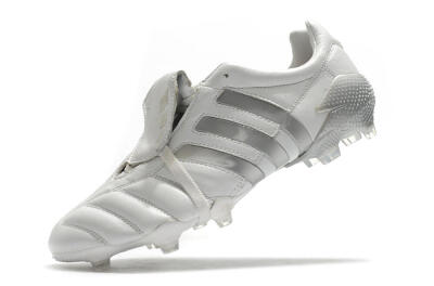 Adidas Predator 20+ Mutator Mania Tormentor FG Low-Tops Soccer Cleats - White/Silver