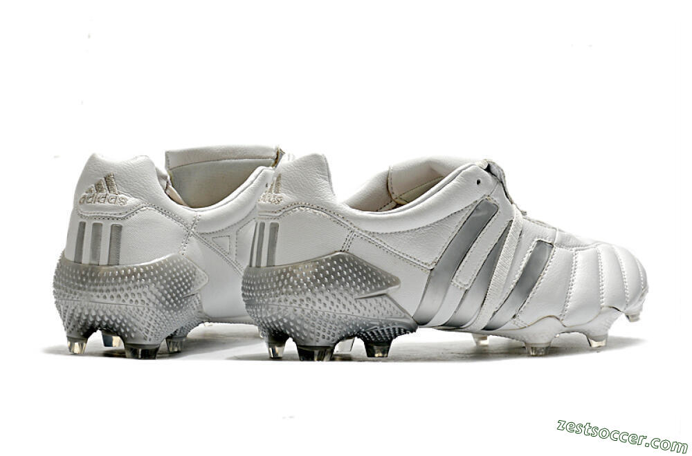 Adidas Predator 20+ Mutator Mania Tormentor FG Low-Tops Soccer Cleats - White/Silver 6