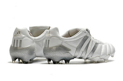 Adidas Predator 20+ Mutator Mania Tormentor FG Low-Tops Soccer Cleats - White/Silver