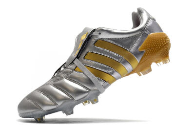 Adidas Predator 20+ Mutator Mania Tormentor FG Low-Tops Soccer Cleats - Silver/Gold