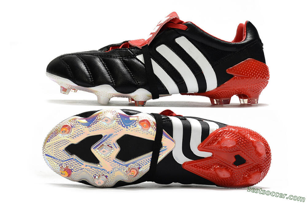Adidas Predator 20+ Mutator Mania Tormentor FG Low-Tops Soccer Cleats - Black/White/Red 1