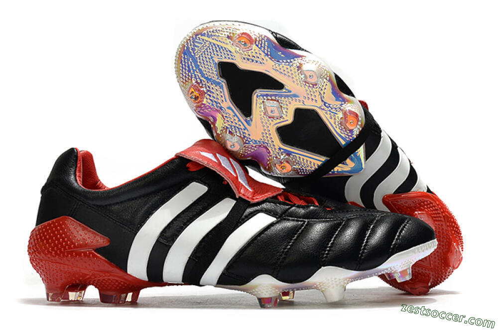 Adidas Predator 20+ Mutator Mania Tormentor FG Low-Tops Soccer Cleats - Black/White/Red 0