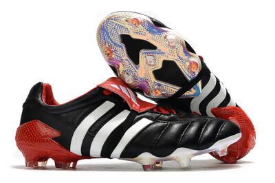 Adidas Predator 20+ Mutator Mania Tormentor FG Low-Tops Soccer Cleats - Black/White/Red