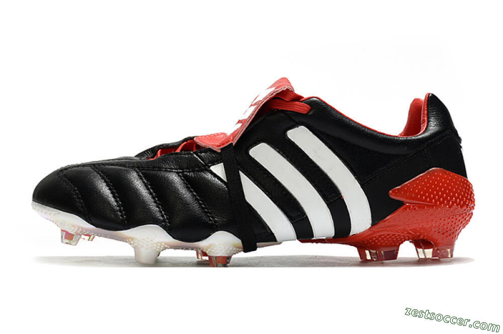 Adidas Predator 20+ Mutator Mania Tormentor FG Low-Tops Soccer Cleats - Black/White/Red 2