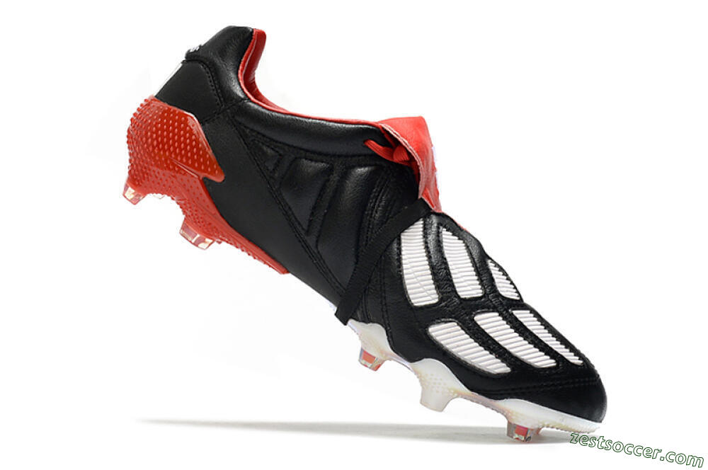 Adidas Predator 20+ Mutator Mania Tormentor FG Low-Tops Soccer Cleats - Black/White/Red 4