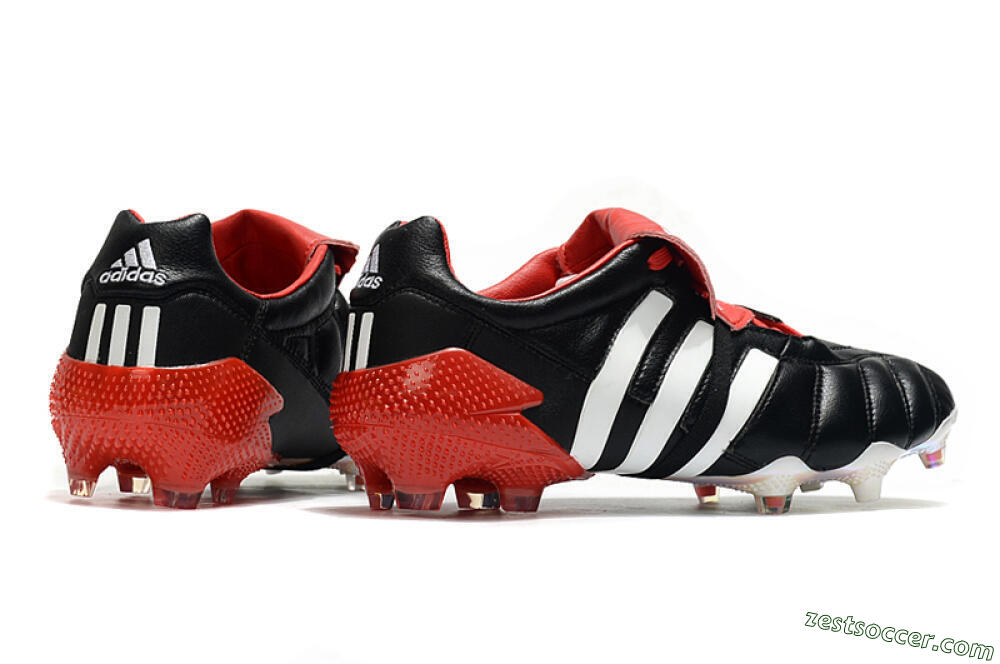 Adidas Predator 20+ Mutator Mania Tormentor FG Low-Tops Soccer Cleats - Black/White/Red 6