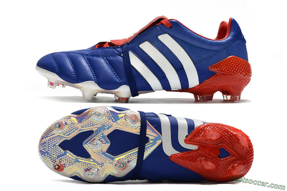 Adidas Predator 20+ Mutator Mania Tormentor FG Low-Tops Soccer Cleats - Blue/White/Red 1