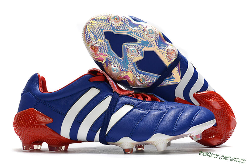 Adidas Predator 20+ Mutator Mania Tormentor FG Low-Tops Soccer Cleats - Blue/White/Red 0