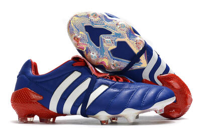 Adidas Predator 20+ Mutator Mania Tormentor FG Low-Tops Soccer Cleats - Blue/White/Red