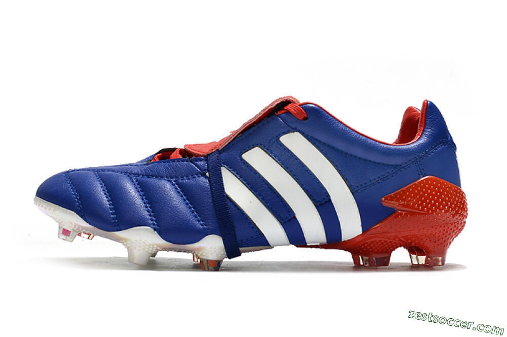 Adidas Predator 20+ Mutator Mania Tormentor FG Low-Tops Soccer Cleats - Blue/White/Red 2