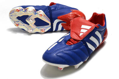 Adidas Predator 20+ Mutator Mania Tormentor FG Low-Tops Soccer Cleats - Blue/White/Red
