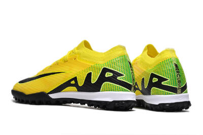 Nike Air Zoom Mercurial Vapor 15 Elite TF Low-Tops Soccer Cleats - Yellow/Black/White