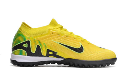 Nike Air Zoom Mercurial Vapor 15 Elite TF Low-Tops Soccer Cleats - Yellow/Black/White