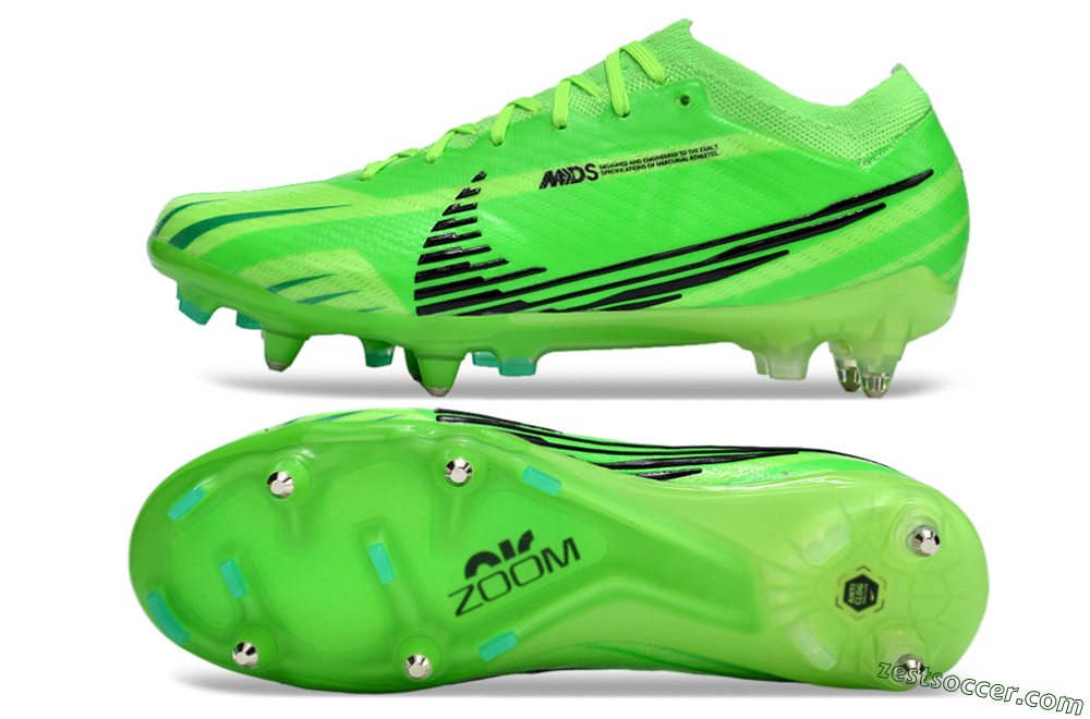 Nike Air Zoom Mercurial Vapor 15 Elite Dream Speed 2024 SG Low-Tops Soccer Cleats - Yellow/Green/Black 1