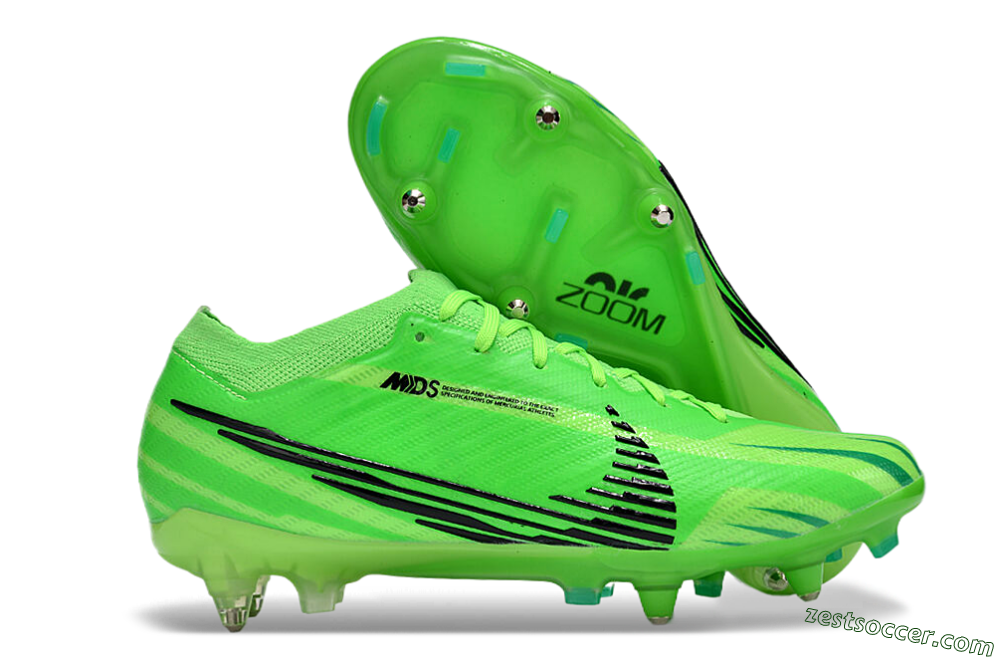 Nike Air Zoom Mercurial Vapor 15 Elite Dream Speed 2024 SG Low-Tops Soccer Cleats - Yellow/Green/Black 0
