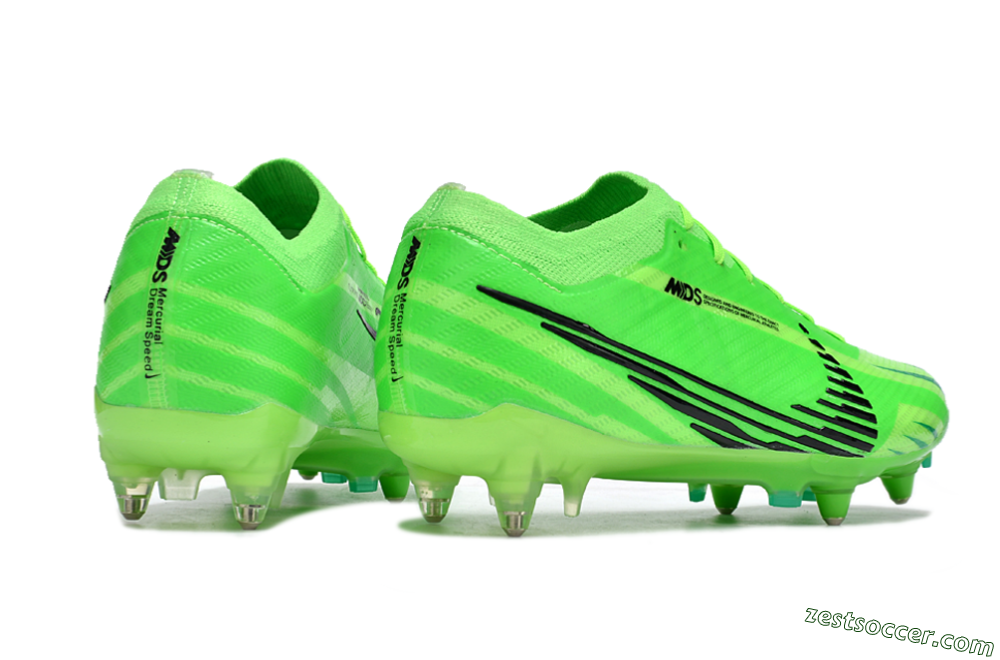 Nike Air Zoom Mercurial Vapor 15 Elite Dream Speed 2024 SG Low-Tops Soccer Cleats - Yellow/Green/Black 6