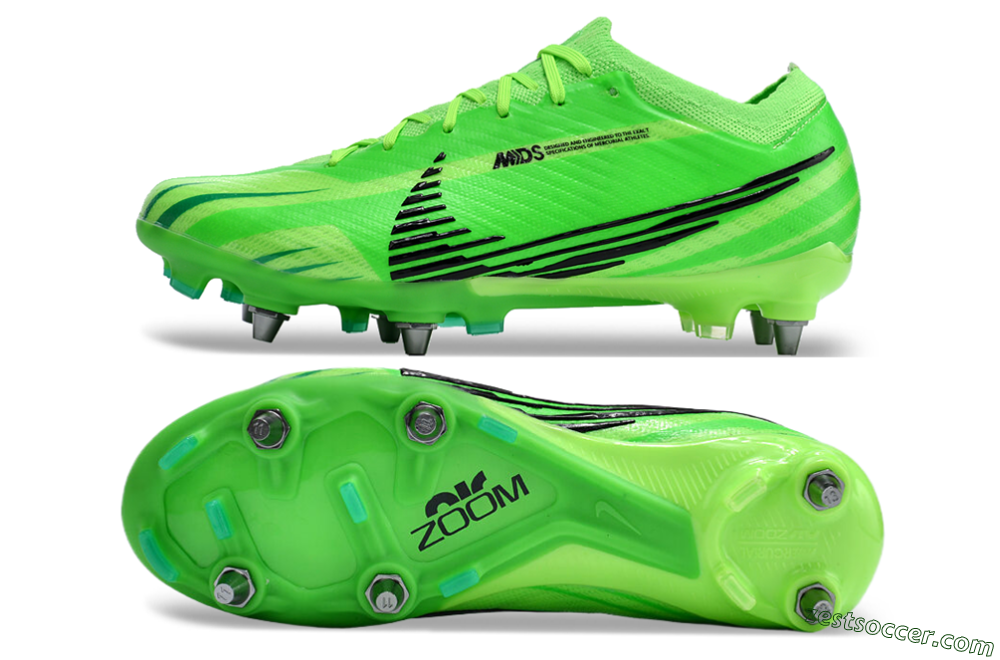 Nike Air Zoom Mercurial Vapor 15 Elite Dream Speed 2024 SG Low-Tops Soccer Cleats - Yellow/Green/Black 1