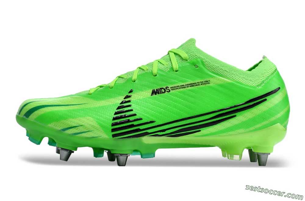 Nike Air Zoom Mercurial Vapor 15 Elite Dream Speed 2024 SG Low-Tops Soccer Cleats - Yellow/Green/Black 2