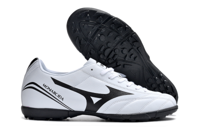 Mizuno Monarcida Neo Ckassic TF Low-Tops Soccer Shoes - White/Black