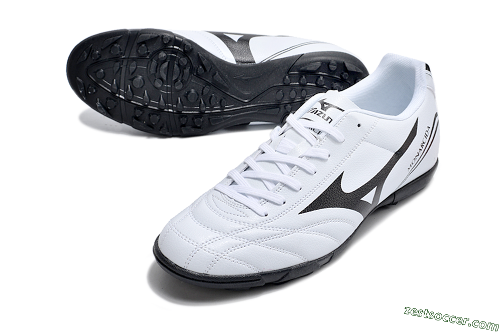 Mizuno Monarcida Neo Ckassic TF Low-Tops Soccer Shoes - White/Black 3