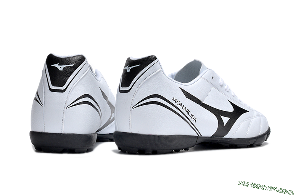 Mizuno Monarcida Neo Ckassic TF Low-Tops Soccer Shoes - White/Black 5
