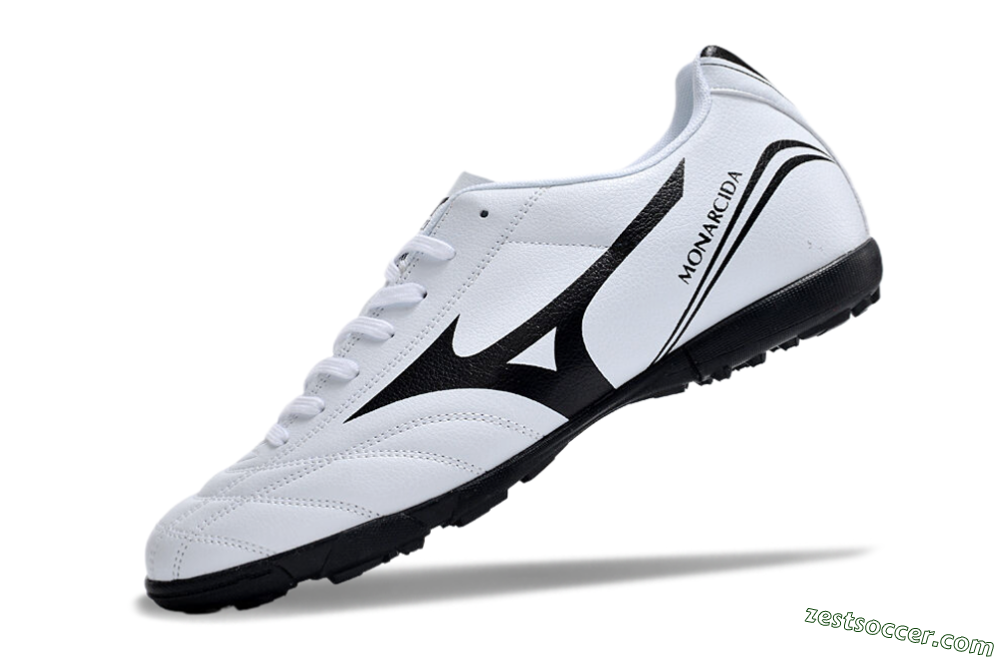 Mizuno Monarcida Neo Ckassic TF Low-Tops Soccer Shoes - White/Black 6