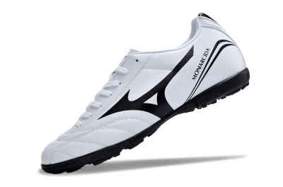 Mizuno Monarcida Neo Ckassic TF Low-Tops Soccer Shoes - White/Black