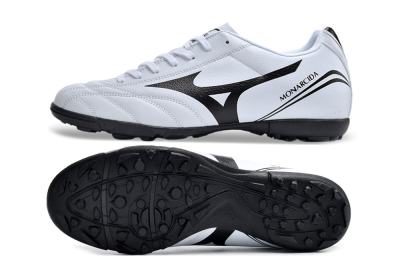 Mizuno Monarcida Neo Ckassic TF Low-Tops Soccer Shoes - White/Black