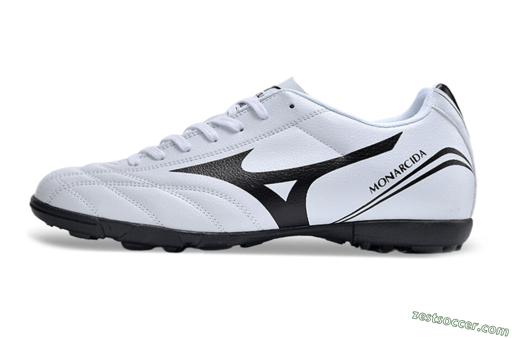 Mizuno Monarcida Neo Ckassic TF Low-Tops Soccer Shoes - White/Black 0