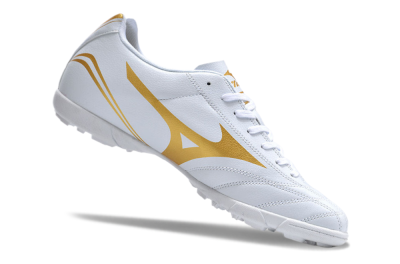 Mizuno Monarcida Neo Ckassic TF Low-Tops Soccer Shoes - White/Gold