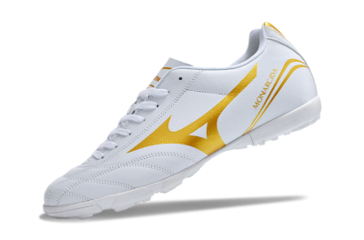 Mizuno Monarcida Neo Ckassic TF Low-Tops Soccer Shoes - White/Gold