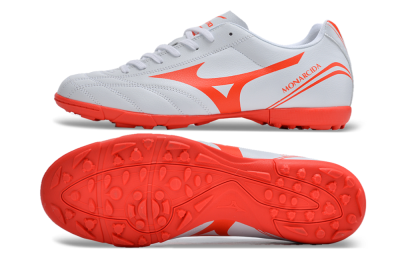 Mizuno Monarcida Neo Ckassic TF Low-Tops Soccer Shoes - White/Red