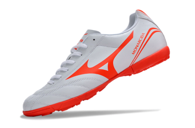 Mizuno Monarcida Neo Ckassic TF Low-Tops Soccer Shoes - White/Red
