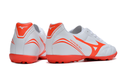 Mizuno Monarcida Neo Ckassic TF Low-Tops Soccer Shoes - White/Red