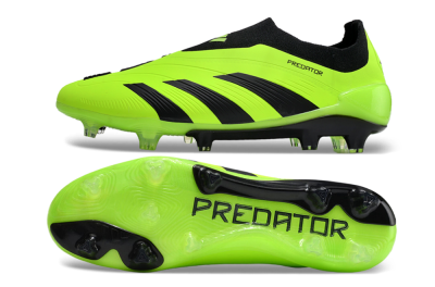 Adidas Predator Accuracy+ FG Low-Tops Soccer Cleats - Yellow/Black