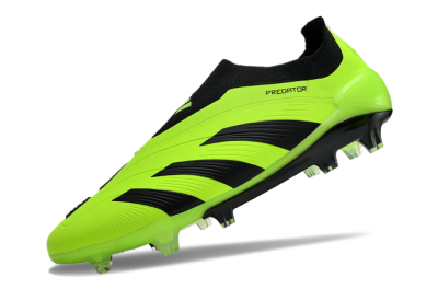 Adidas Predator Accuracy+ FG Low-Tops Soccer Cleats - Yellow/Black