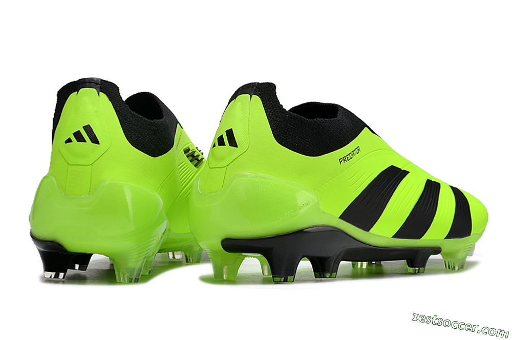Adidas Predator Accuracy+ FG Low-Tops Soccer Cleats - Yellow/Black 6
