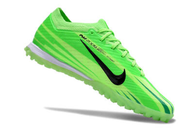 Nike Air Zoom Mercurial Vapor 15 Elite TF Low-Tops Soccer Shoes - Green/Black/Whtie