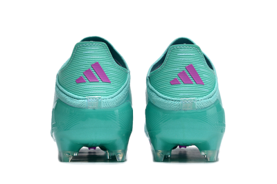 Adidas F50 Adizero FG Low-Tops Soccer Cleats - Jade/Purple/Blue