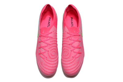 Nike Phantom Luna Elite FG Low-Tops Soccer Cleats - Pink/Yellow/Jade