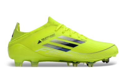 Adidas F50 Adizero FG Low-Tops Soccer Cleats - Yellow/Blue