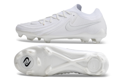 Nike Phantom Luna Elite NU FG Low-Tops Soccer Cleats - White/Black
