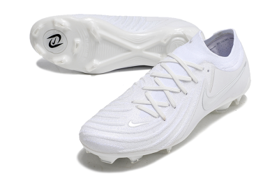 Nike Phantom Luna Elite NU FG Low-Tops Soccer Cleats - White/Black