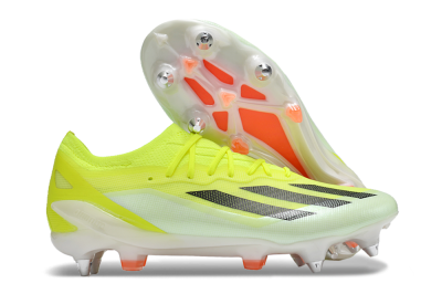 Adidas X Crazyfast.1 SG Low-Tops Soccer Cleats - Yellow/Black/Red
