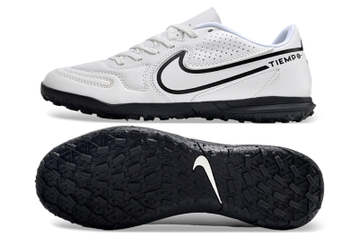 Nike Tiempo Legend 9 Club TF Low-Tops Soccer Shoes - White/Black